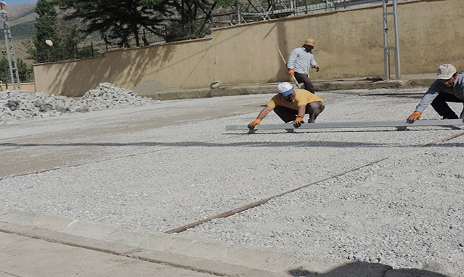 Çarşı Merkezde Kilitli Parke Taşı Döşeme Çalışmaları galerisi resim 7