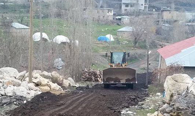 Derecik Belediye Başkanı Ekrem Çetinkaya Umurlu da çalışmalarına devam e galerisi resim 1