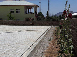 Ulu Cami'nin Bahçe Düzenlemesi Bitti