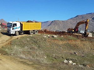 Beldemizde Yol Çalışmaları Sürüyor