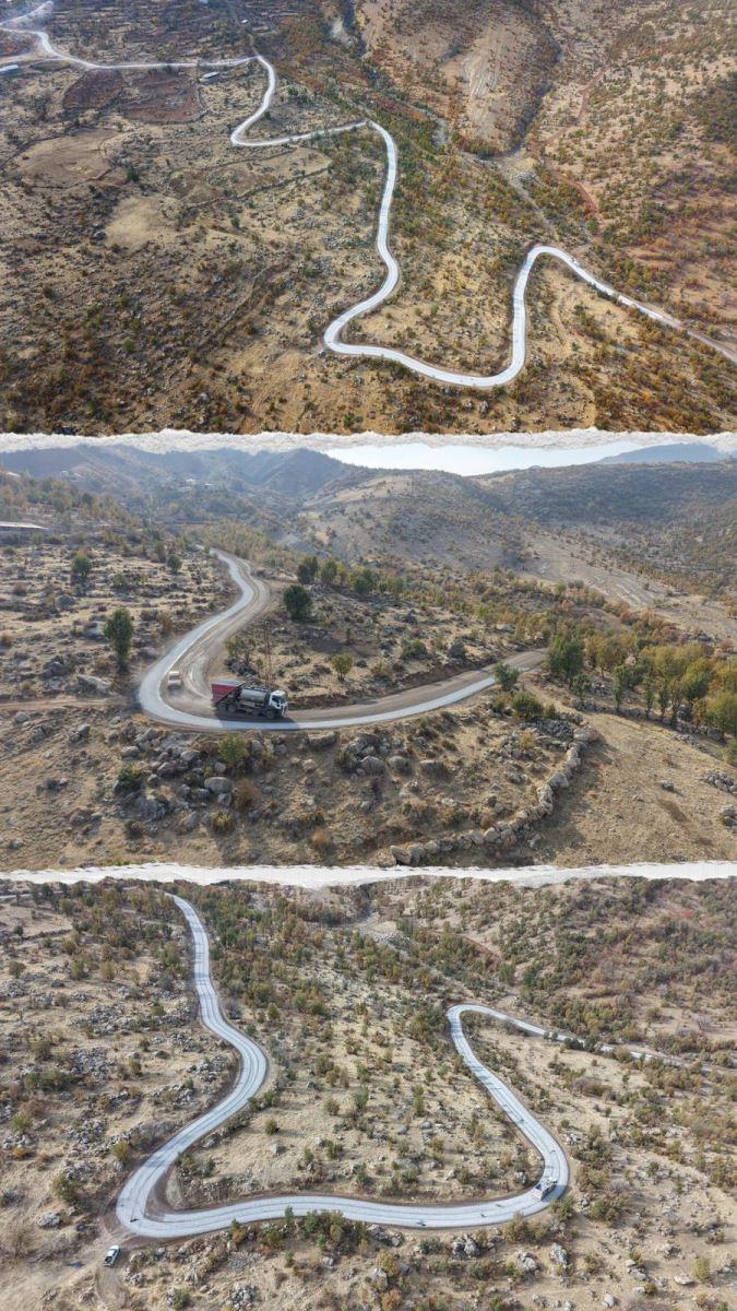 Rize Mahallesi Sathi Kaplama Yol Çalışması