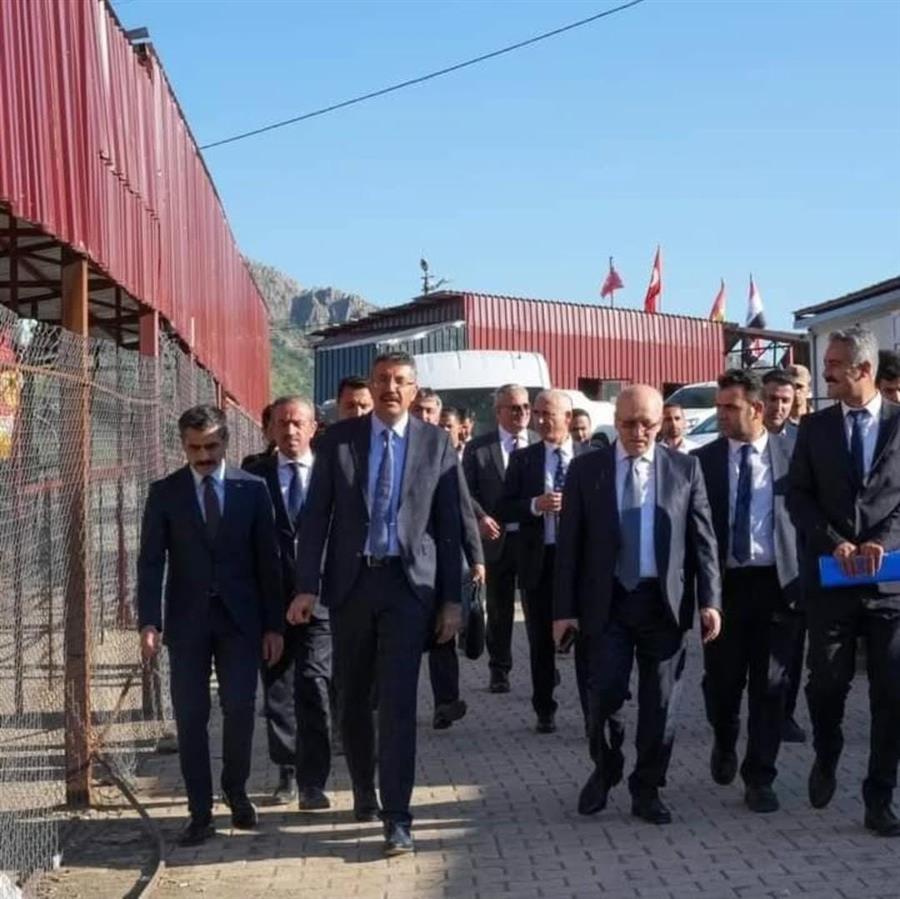 Ticaret Bakan Yardımcısı Sayın Sezai UÇARMAK ve İl Protokolü Derecik’te