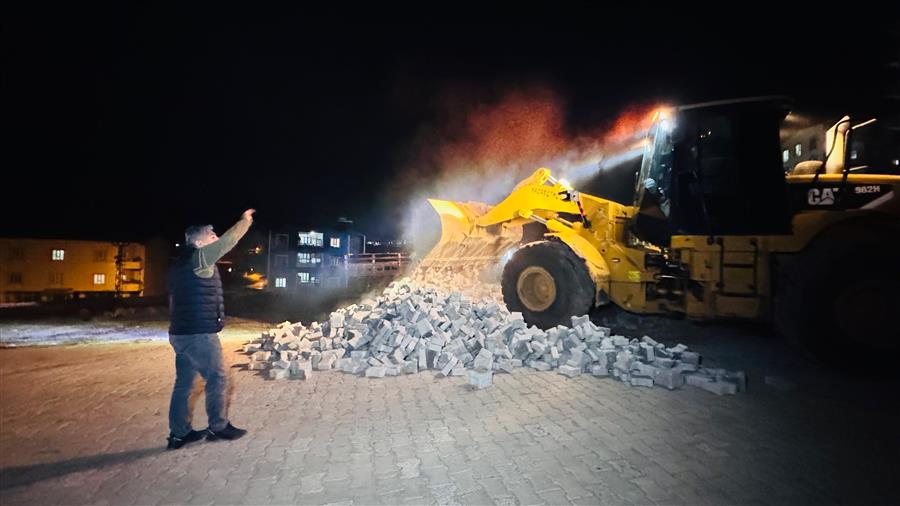 Kilitli Parke Taşı Çalışmaları