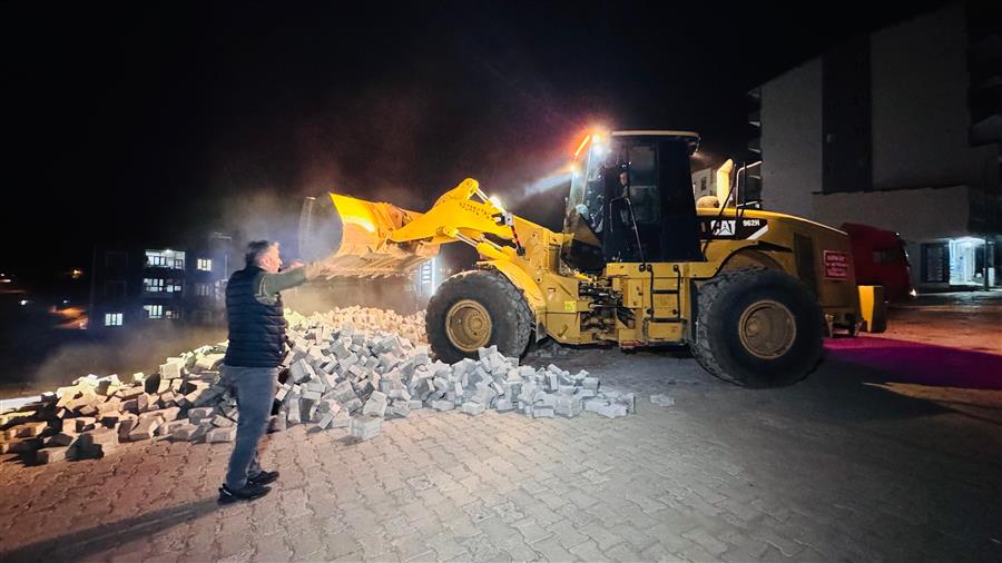 Kilitli Parke Taşı Çalışmaları