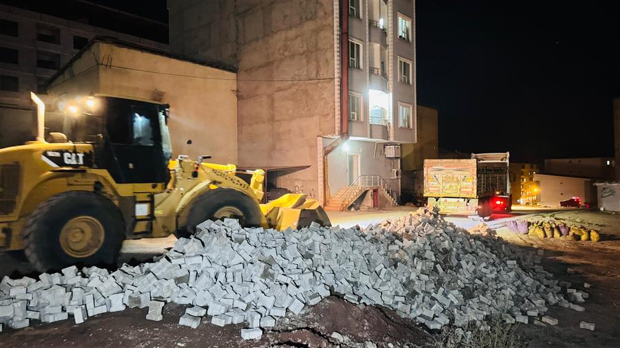 Kilitli Parke Taşı Çalışmaları