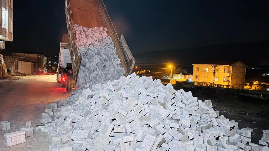 Kilitli Parke Taşı Çalışmaları