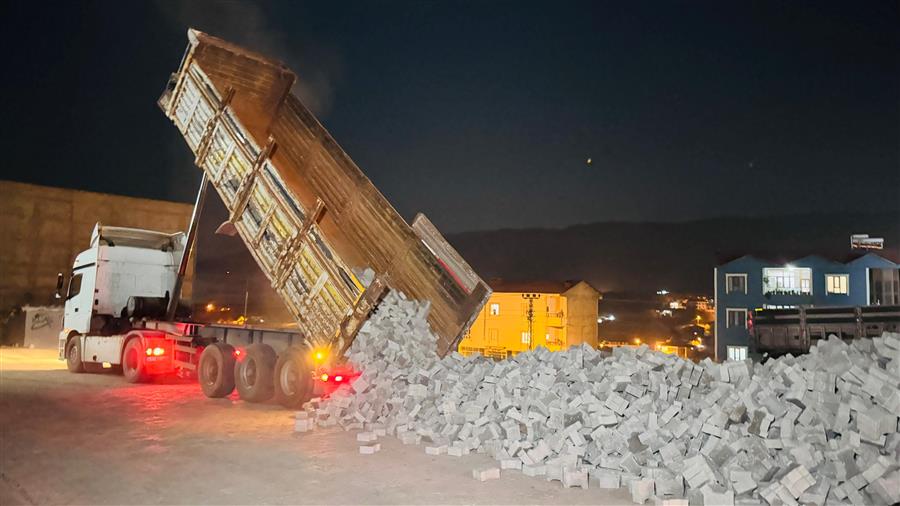 Kilitli Parke Taşı Çalışmaları