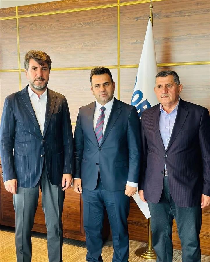  Başkandan Orak Altyapı A.Ş.'ne Ziyaret