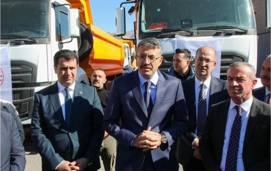 Hakkari Entegre Katı Atık Tesisi’nde Araç Teslim Töreni Gerçekleştirildi