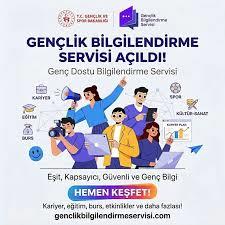 Gençlik Bilgilendirme Servisi Gençlerin Hizmetine Sunuldu