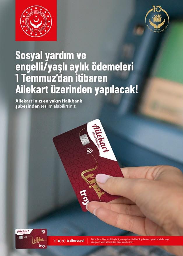 Sosyal Yardım Ödemeleri Artık Ailekart Üzerinden Gerçekleştirilecek